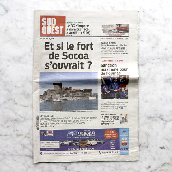 l'avenir du Fort de Socoa